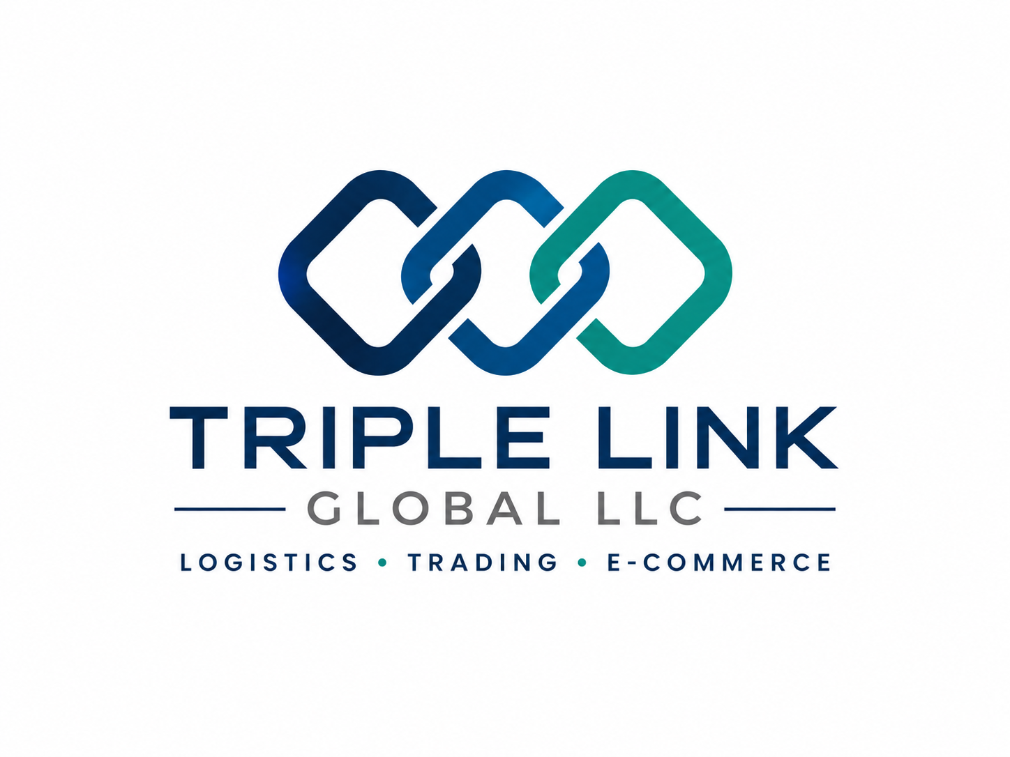 Triple Link Global LLC logo designed by StriGrow Technologies